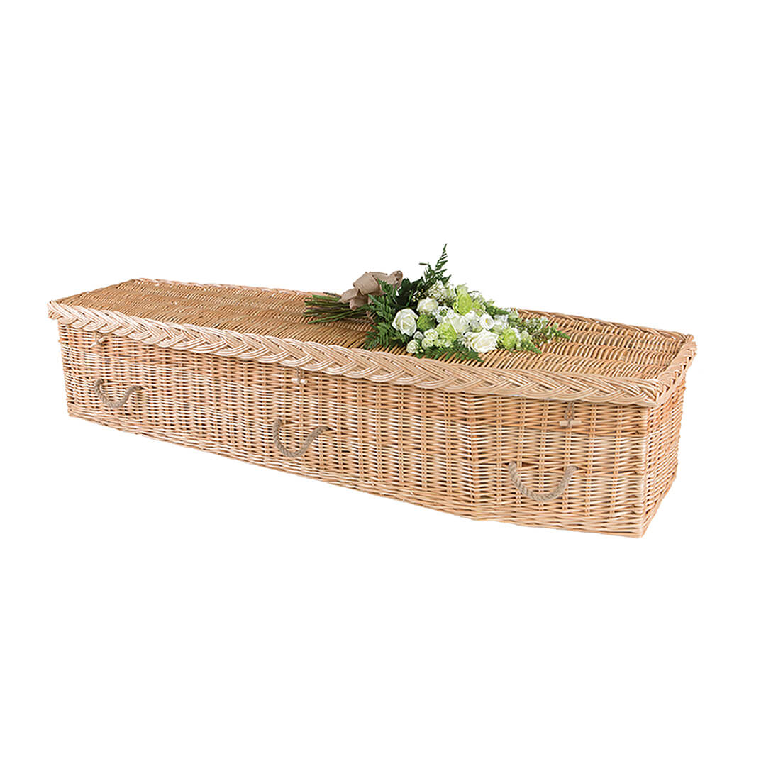 The Traditional Wicker Coffin